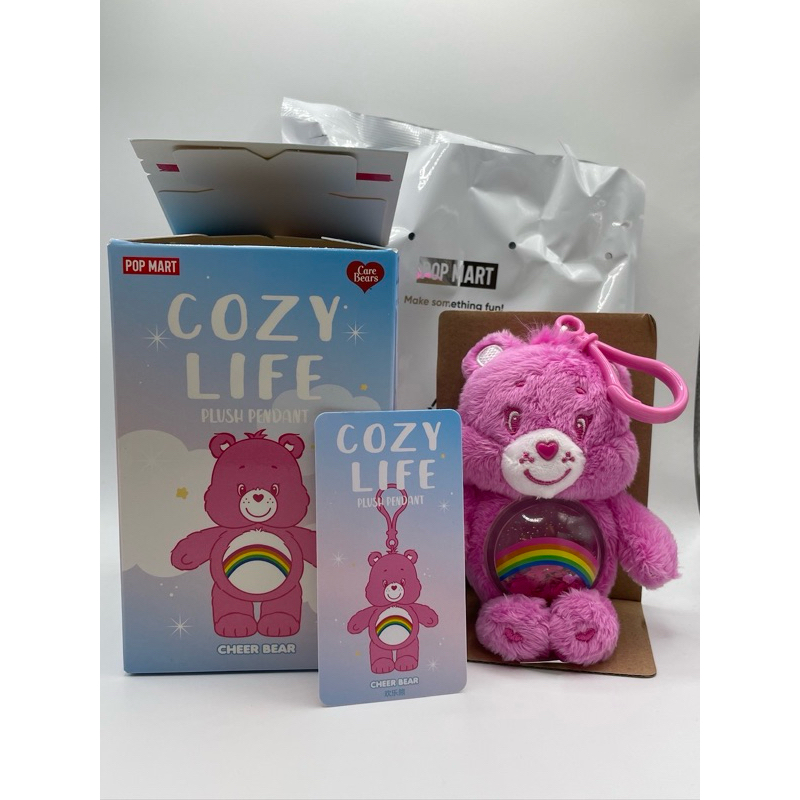 🐻‍❄️ Care Bears Cozy Life 彩虹熊 POPMART 泡泡瑪特 毛絨掛飾 歡樂熊