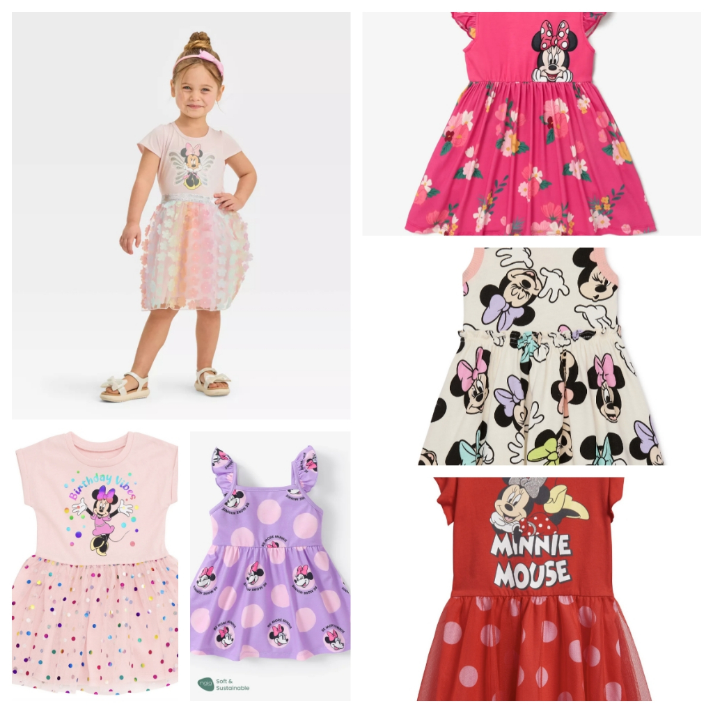 預購👍正版空運👍美國迪士尼 Minnie Mouse 米妮 女童 洋裝 小洋裝  公主 兒童
