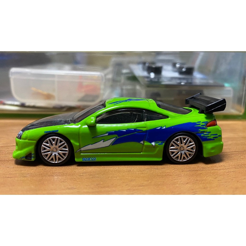 1/64 二改 輪框 風火輪 hot wheels 三菱 日蝕 玩命關頭 保羅沃克 Mitsubishi Eclipse