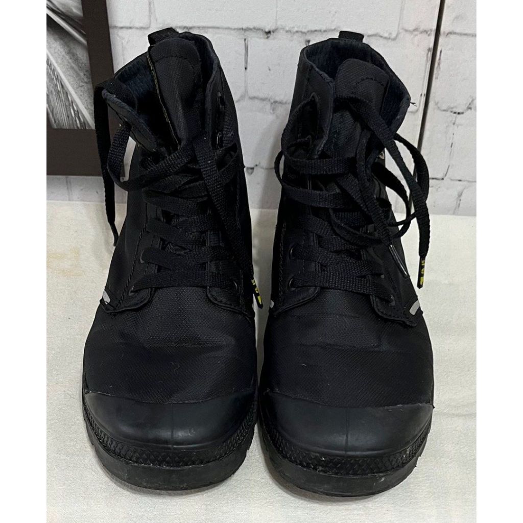 PALLADIUM 法國品牌黑色再生、防水材質短靴