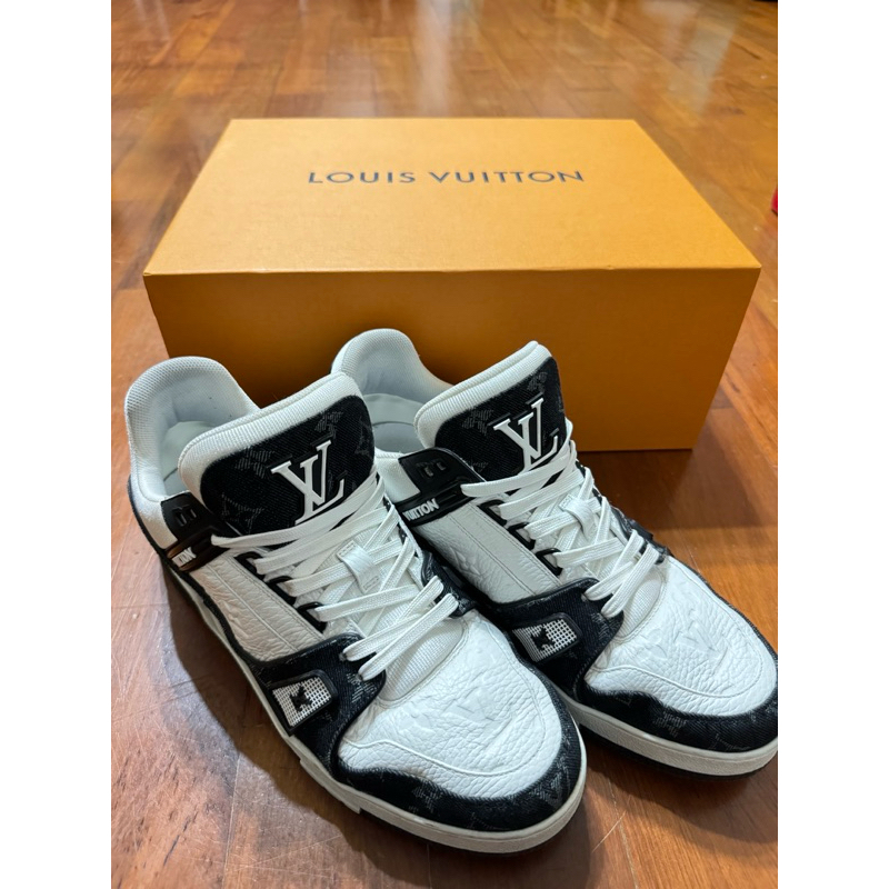 二手LV鞋-黑白熊猫UK8號-95新