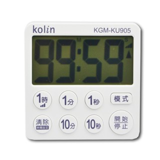KOLIN 歌林 3吋大字幕正倒數計時器 計時器 烹飪計時器 倒數計時器 大螢幕計時器