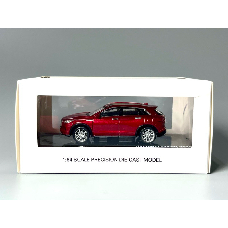 [HCP] Paudi 1/64 infiniti QX50 紅色 模型車 1:64 休旅車 合金車 SUV