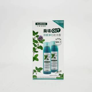 KLORANE 蔻蘿蘭涼感淨化乾洗髮噴霧150ml