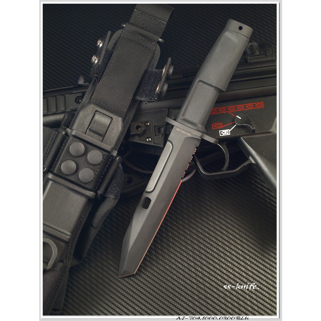 EXTREMA RATIO FULCRUM BAYONET NFG BK /支點型軍刀 BÖHLER N690 黑刃