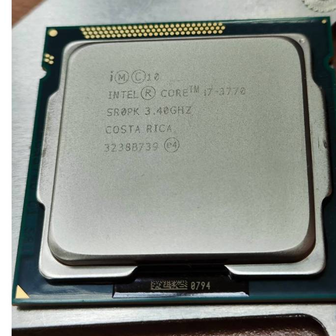 Intel Core i7-3770 3.4G / 8M 4C8T 模擬八核心
