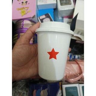 咖啡杯造型加濕器 外盒因久放有汙漬