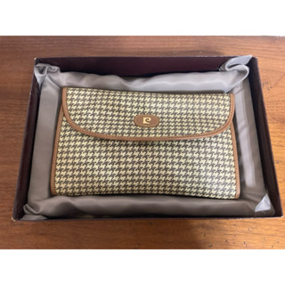 全新 Pierre Cardin 皮爾卡登 復古二手古董包 手拿包