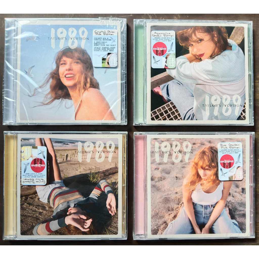 泰勒絲 Taylor Swift - 1989 泰勒絲版 美版專輯 黃版