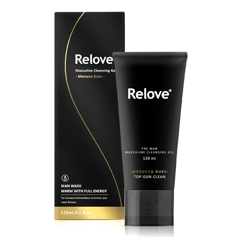 Relove 男性私密潔淨凝露（溫感）男生私密處清潔沐浴露凝膠 私密洗 腋下體味狐臭異味清洗護理保養保濕潔膚露 清潔露