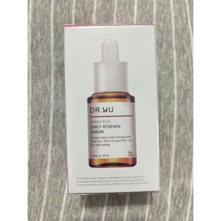 DR.WU 杏仁酸溫和煥膚精華8%15ML 黃金比例三重酸 溫和漸進煥膚全新升級