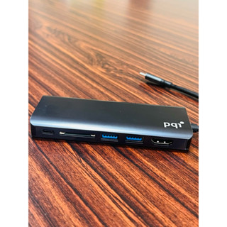 PQI Hub Type-C to HDMI+VGA 6 Port 影音轉接