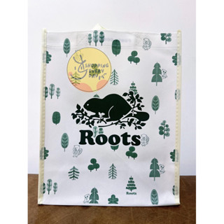Roots🦫VIP 購物袋 會員 森林 ｜環保袋♻️｜防水｜Shopping Bag｜