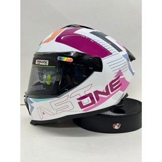 👍ASTONE GT-6 YB2 白桃粉 送贈品👍GT6 全罩式 內鏡片 總代理 臺中倉儲安全帽 亞洲頭型