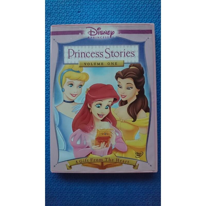 迪士尼公主故事Disney Princess,真心獻禮A gift from the heart,台灣三區正版DVD