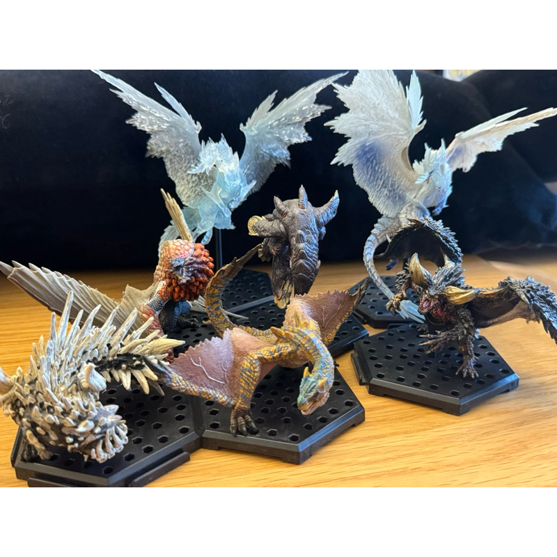 魔物獵人 冰原 盒玩 拆擺美品合售不拆賣