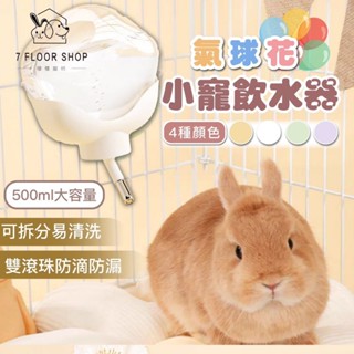 【現貨+發票】寵物飲水器 兔子飲水器 滾珠飲水器 500ml 大容量 兔子 天竺鼠 寵物
