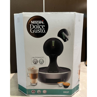 [9成新] 雀巢膠囊咖啡機 NESCAFE Dolce Gusto Drop 迷霧銀 智慧全觸控自動機種