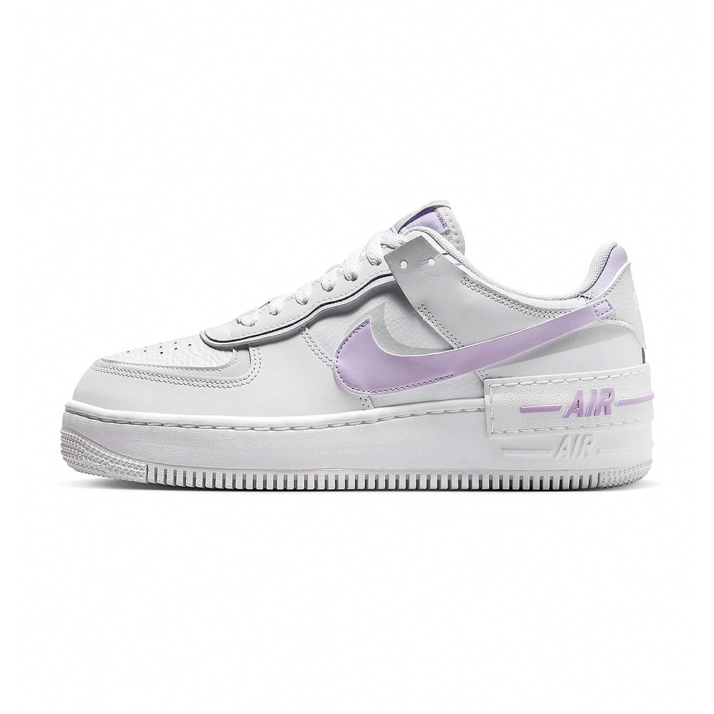 Nike Air Force 1 Low Shadow 女 淺紫白 AF1 運動 低筒 休閒鞋 FN6335-102