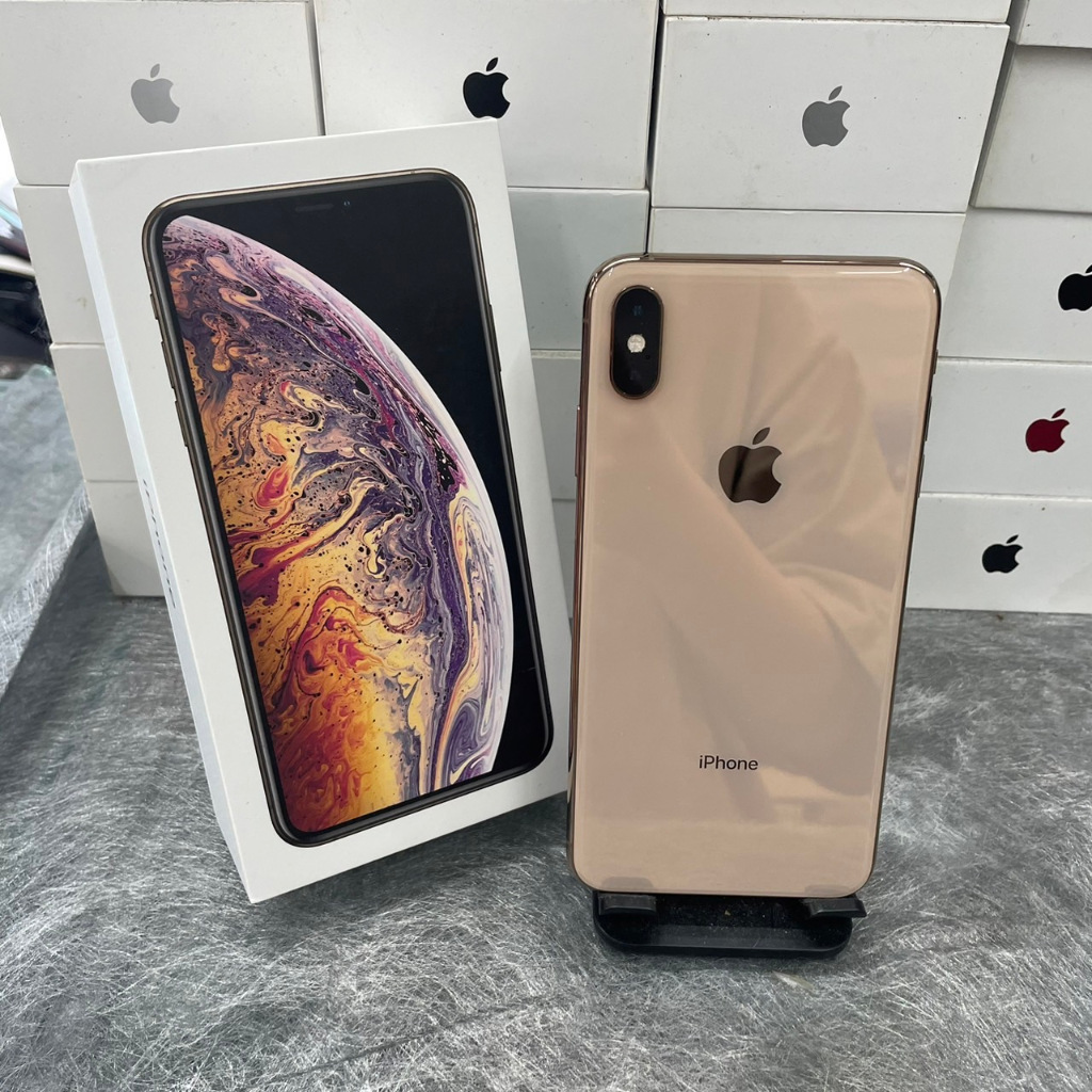 【原盒裝】iPhone XS MAX 256G 6.5吋 金  蘋果 手機 台北 師大 買手機 可自取 1886