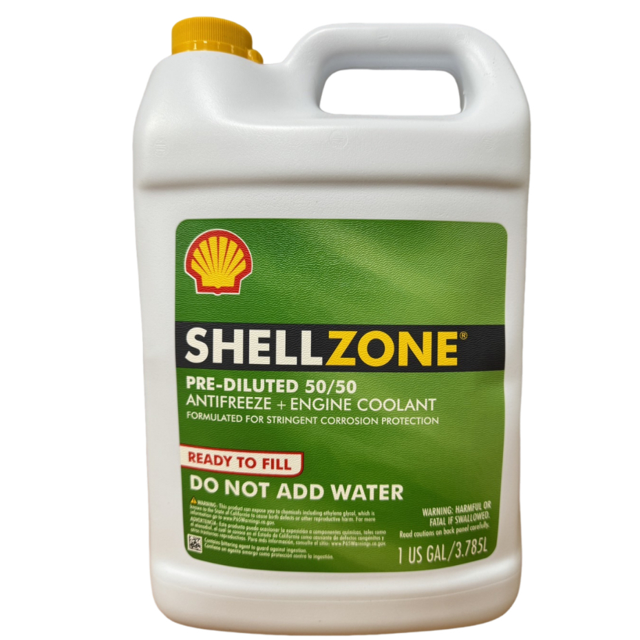 《油工坊》Shell 殼牌 ZONE 水箱精 COOLANT 3.785L 50% 美國原裝