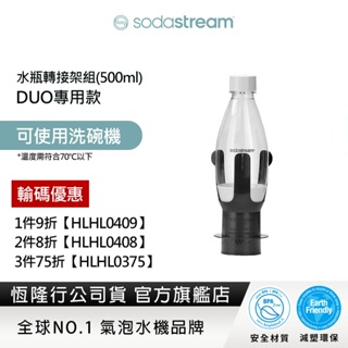 Sodastream DUO 500ml水瓶轉接架組 (DUO機型專用)