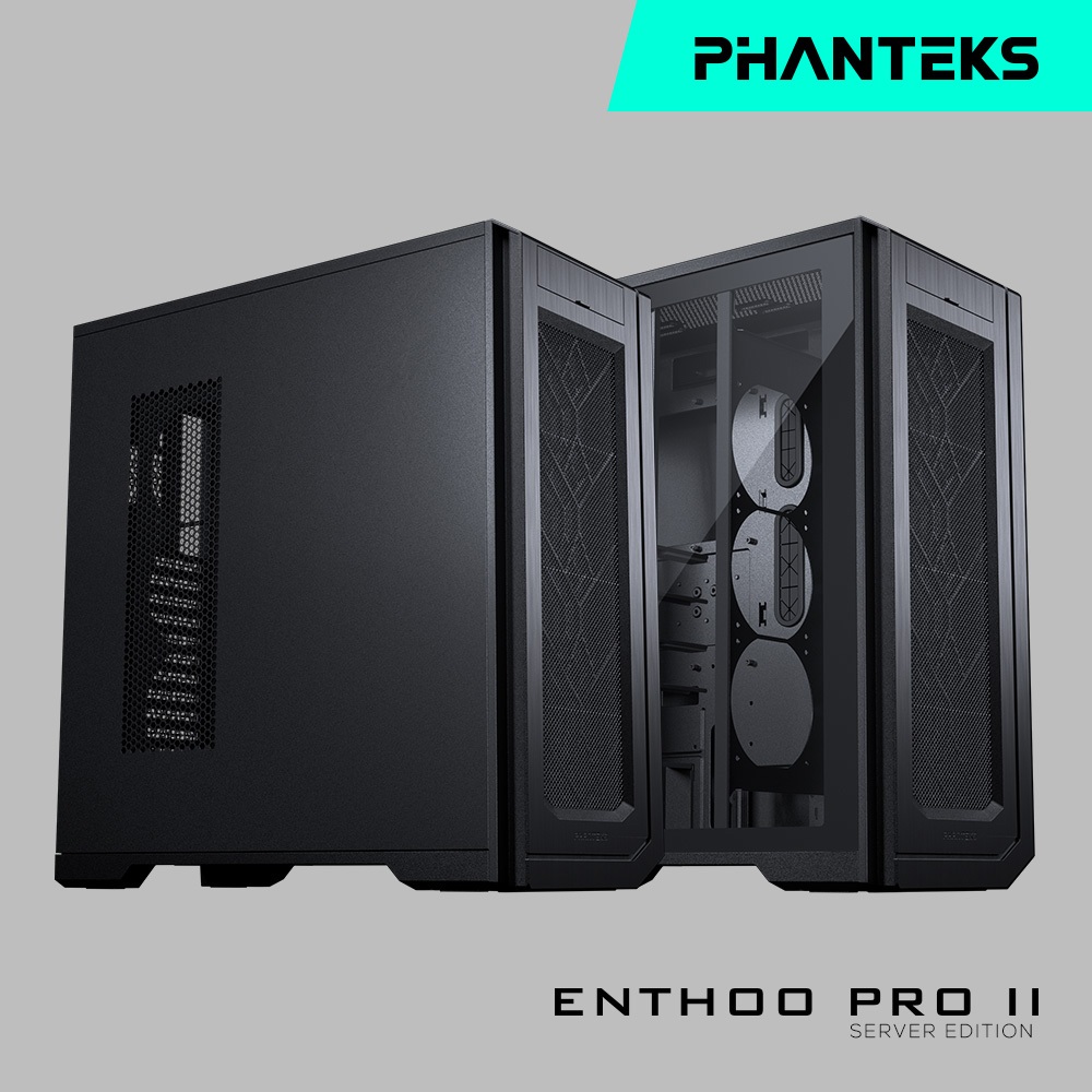 Phanteks	追風者 Enthoo Pro 2伺服器版本 黑色全塔式機殼(非側透/鋼化玻璃)