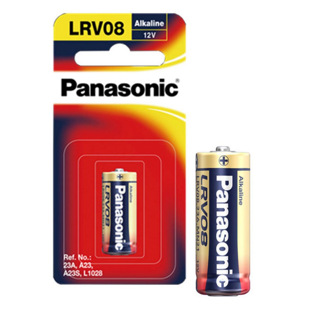 Panasonic國際牌 LR-V08 汽車控器電池  23A 12V 汽車電池 遙控器電池