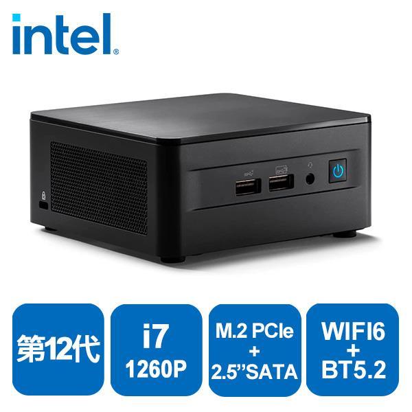 Intel NUC 12代RNUC12WSHI70001(i7-1260P/US cord) 12代NUC Pro來了,