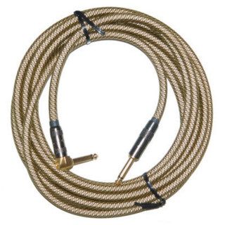 美國 LAVA Cable VINTAGE TWEED 20呎 6公尺 直對L 吉他 BASS 導線