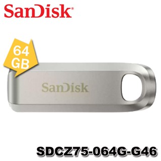 【3CTOWN】含稅公司貨 SanDisk CZ75 Ultra Luxe 64GB 64G USB Type-C隨身碟