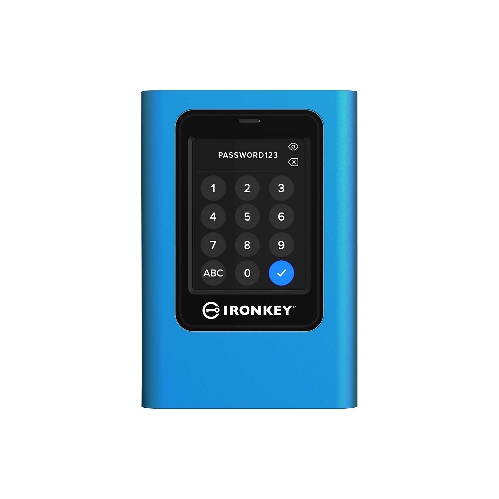 金士頓 IronKey Vault Privacy 80 硬體加密型 960G 外接固態硬碟 IKVP80ES/960G