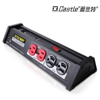 【 大林電子 】Castle蓋世特 OH-T8B mark IV 電源淨化濾波處理器 2.7米 電源延長線 8孔15A