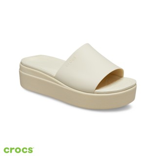 Crocs 卡駱馳 (女鞋) 布魯克林涼拖鞋-208728-2Y2 洞洞鞋