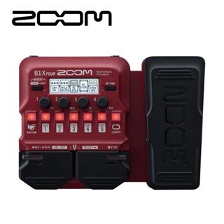 名冠樂器 Zoom B1X Four Bass 表情踏板 貝斯綜合效果器