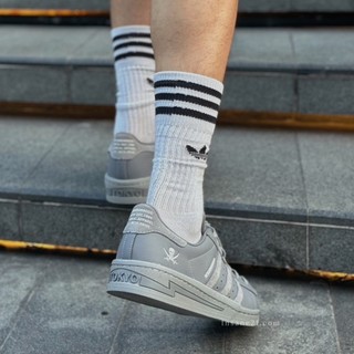 NEIGHBORHOOD x ADIDAS SUPERSTAR 貝殼頭鞋 骷髏頭 灰色 男鞋 IE6115