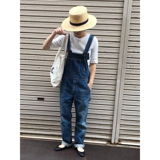 Uniqlo │ 條紋圓領短袖上衣 - 白