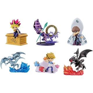 【日本 Re-MeNT 】 遊戲王 桌上型 盒玩 全6入 公仔 轉蛋 盒玩公仔 青眼白龍 黑魔導 真紅眼黑龍 遊戲王公仔