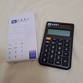 金寶電子 電子計算機 太陽能計算機 口袋型計算機 掌上型計算器（全新）