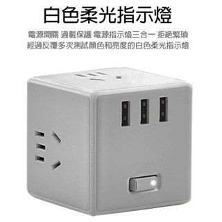 小米米家魔方轉換器有線版 延長線插座 USB 充電座 全新