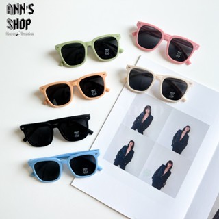 🍒Ann’s Shop🍒六月新款—兒童輕量矽膠偏光抗UV潮流方框墨鏡 彈性 太陽眼鏡 輕巧 眼鏡 質感 韓系 ins風