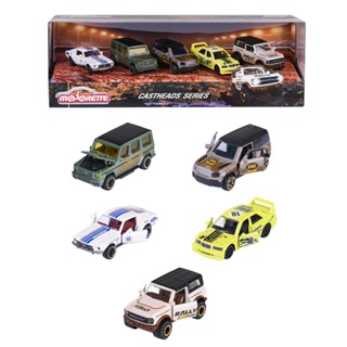 Majorette 美捷輪小汽車-CastHeads五入組 正版 振光玩具