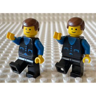 LEGO樂高 二手 絕版 城市系列 675 1490 男生 西裝頭 經典人偶