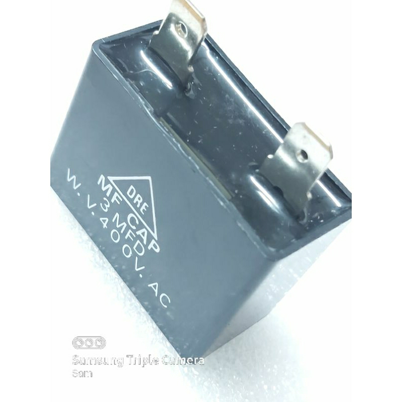 電容 3uF 400V 啟動電容 啟動電容器 馬達啟動電容器 *訂單金額未滿50元(不含運費)將不予出貨請留意訂單金額*