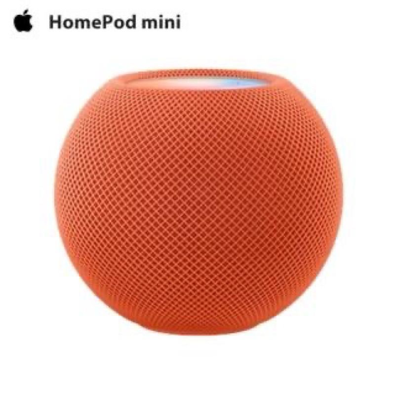 Apple HomePod mini 橘色🌟全新未拆～