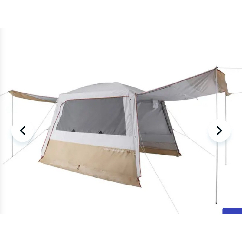 ［台中小布露營出租］10人奶茶客廳穿骨帳篷 (300x300x225cm)/露營車泊野餐野營會議活動/台中市借租