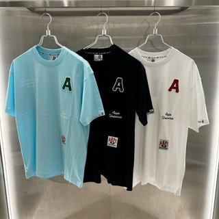 【 B.O.B 潮牌服飾代購 】24SS AAPE 迷彩立體A字母膠牌 素面上衣 (現貨馬上出)