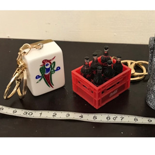 【全新品】娃娃機出貨吊飾 麻將 可口可樂 紀念鑰匙圈