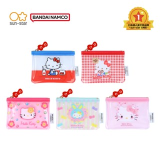 【sun-star】Hello Kitty 50週年 迷你拉鍊小物零錢收納袋 (日本進口臺灣現貨) 凱蒂貓零錢包 隨身包