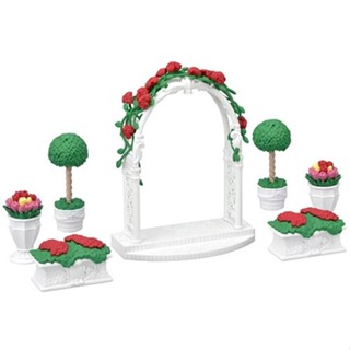 Sylvanian Families日本森林家族 家具配件 TOWN花卉拱門組 家家酒玩具